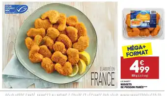 ALDI Nuggets De Poisson Panés*** offre