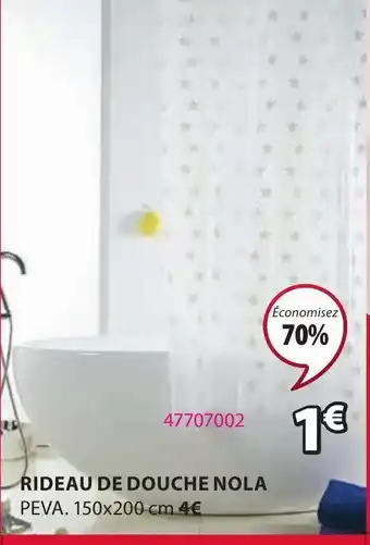 JYSK Rideau De Douche Nola offre