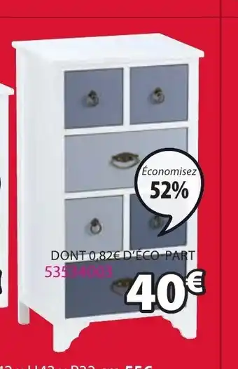 JYSK Commode Klippede offre