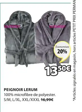 JYSK Peignoir Lerum offre