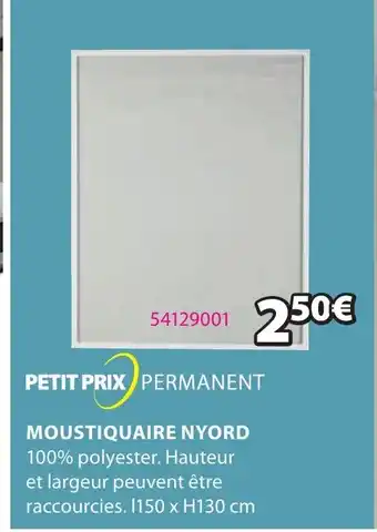 JYSK Moustiquaire Nyord offre