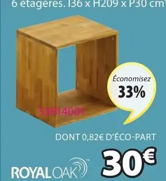 JYSK étagére Cube offre