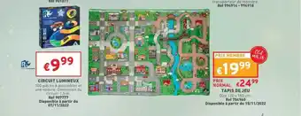 Trafic Circuit lumineux, tapis de jeu offre