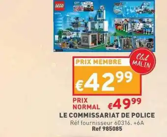 Trafic Le commissariat de police lego offre