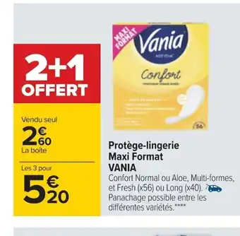 Carrefour Protege-Lingerie Maxi Format Vania offre
