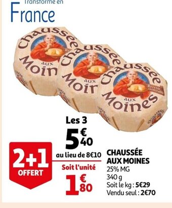 Auchan Chaussee Aux Moines offre