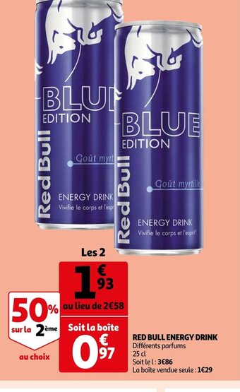 Auchan Red Bull Energy Drink offre