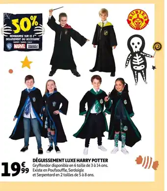 Auchan Déguisement Luxe Harry Potter offre