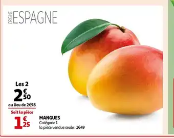 Auchan Mangues offre