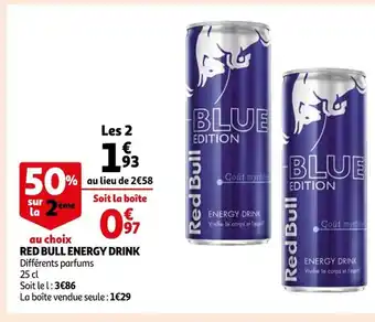 Auchan Red Bull Energy Drink offre