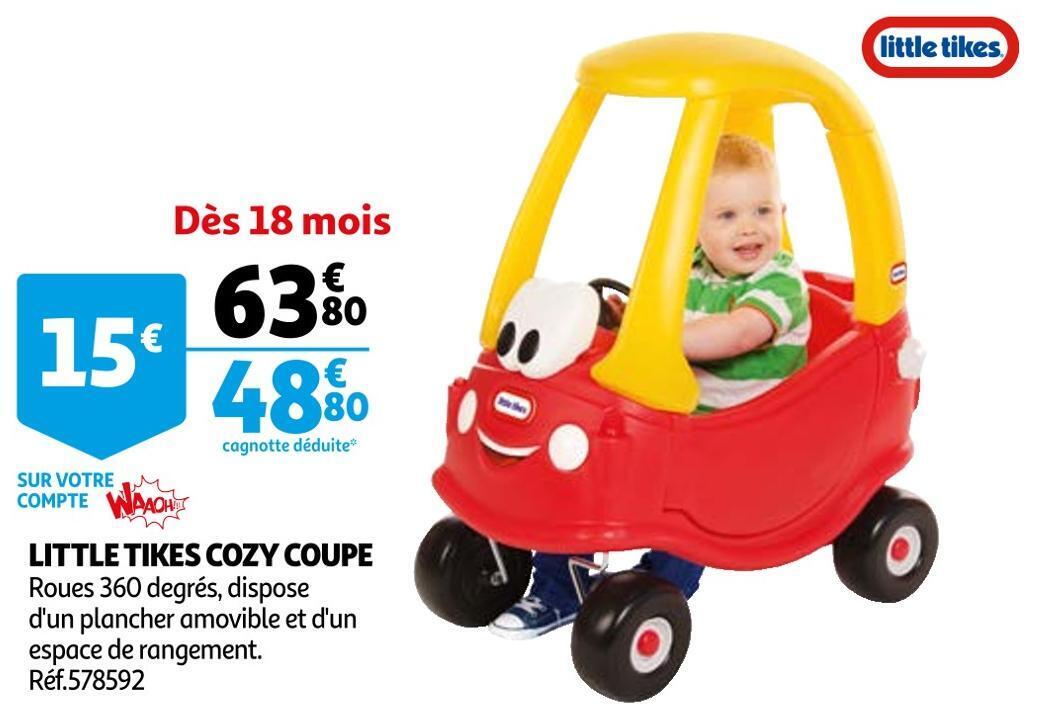 Promo Little tikes little tikes cozy coupe chez Auchan