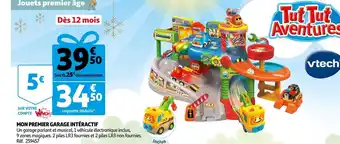 Auchan Vtech mon premier garage intéractif offre