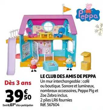 Peppa pig le club des amis de peppa