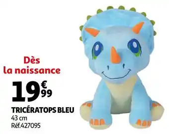 Auchan Tricératops bleu offre