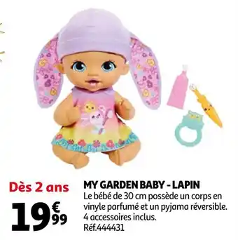 Auchan My garden baby - lapin offre