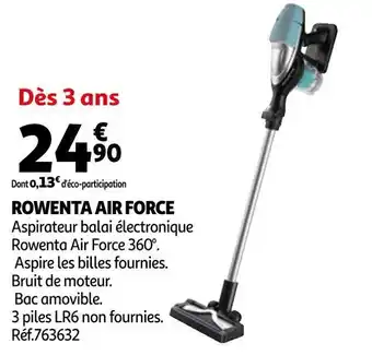 Auchan Rowenta rowenta air force offre