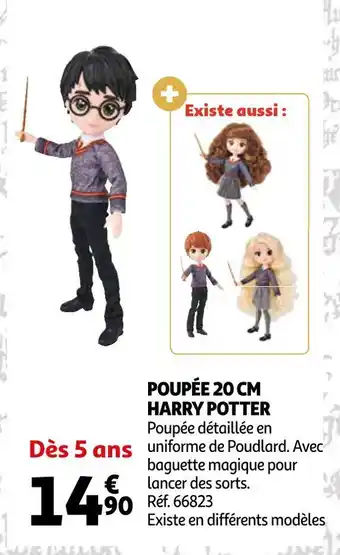 Auchan Harry potter poupée 20 cm offre