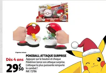 Auchan Pokeball attaque surprise offre