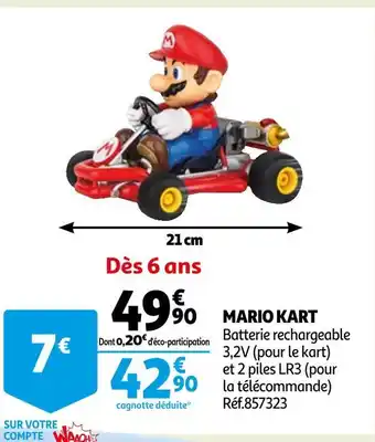 Auchan Mario kart mario kart offre