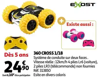 Auchan Exost 360 cross 1/18 offre