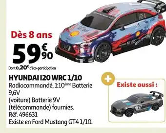 Auchan Hyundai i20 wrc 1/10 offre