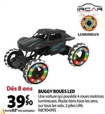 Auchan Buggy roues led offre