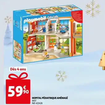 Playmobil hopital pédiatrique aménagé