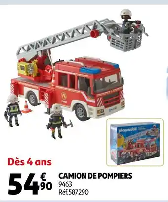 Auchan Camion de pompiers offre