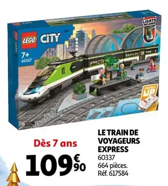 Auchan Lego city le train de voyageurs express offre