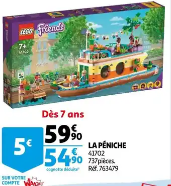 Auchan Lego la péniche offre