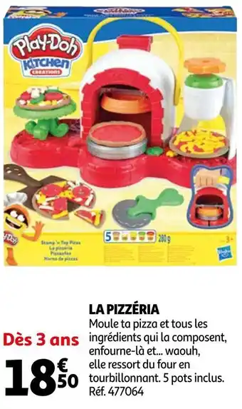 Auchan Play-doh la pizzéria offre