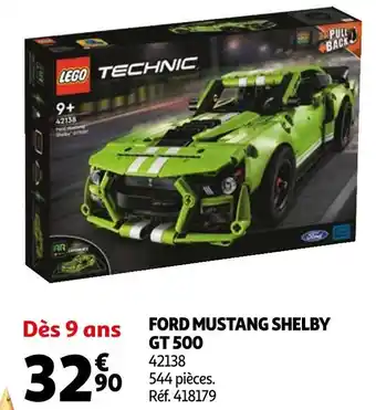 Auchan Lego ford mustang shelby gt 500 offre