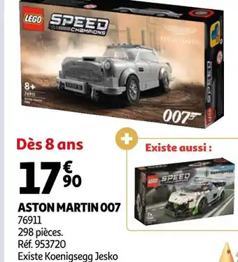 Auchan Lego aston martin 007 offre