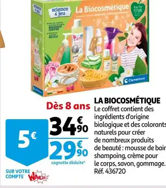 Clementoni la biocosmétique