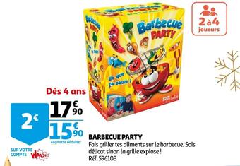 Auchan Barbecue party offre