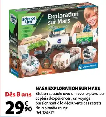 Clementoni nasa exploration sur mars