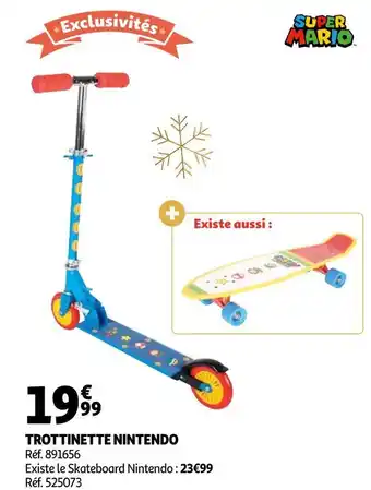 Auchan Trottinette nintendo offre