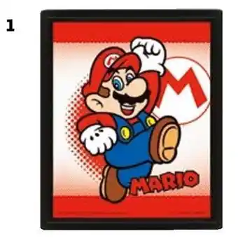 Auchan Mario le cadre 3d mario offre