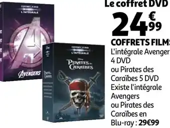 Auchan Coffrets films offre