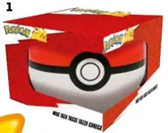 Auchan Le mug 3d pokeball 330ml offre