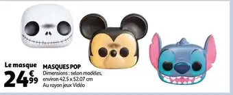 Auchan Masques pop offre