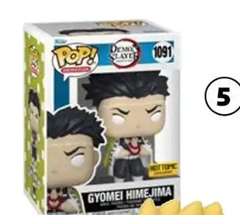 Auchan La figurine pop boruto ou gyomei himejima offre