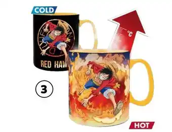 Auchan One piece le mug thermo réactif offre