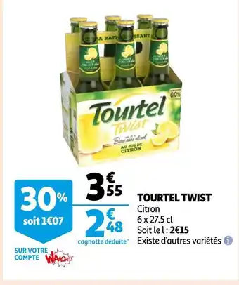 Auchan Tourtel tourtel twist offre