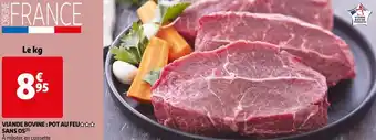 Auchan Viande bovine : pot au feu sans os(1) offre