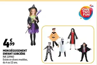 Auchan Mon déguisement enfant sorcière offre