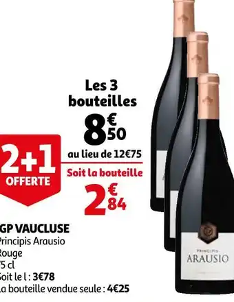 Auchan Igp vaucluse offre