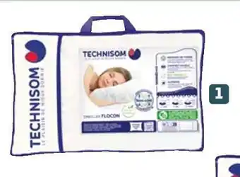 Auchan Oreiller flocons ecofriendly offre