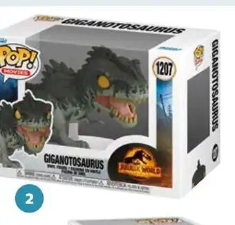 Auchan Giganotosaurus la figurine pop offre