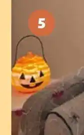 Auchan Citrouille lumineuse et musicale offre